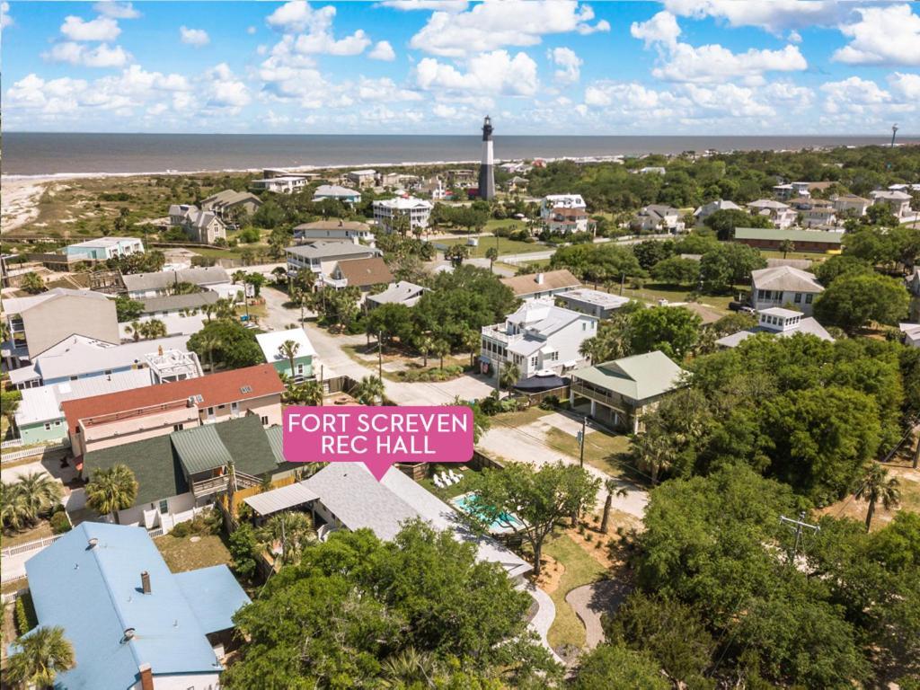 Fort Screven Rec Hall Villa Tybee Island Eksteriør bilde