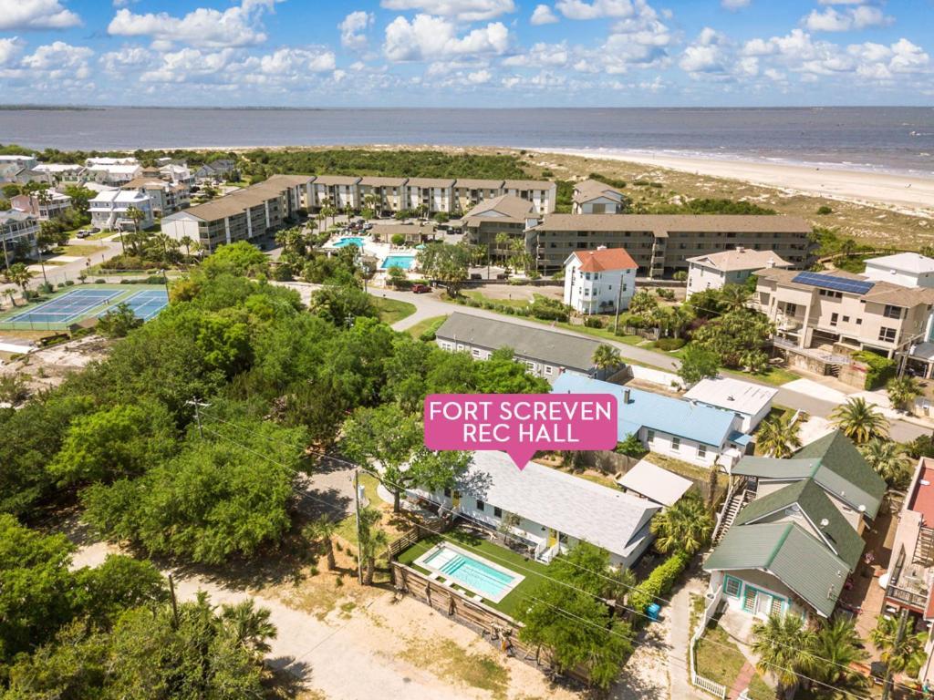 Fort Screven Rec Hall Villa Tybee Island Eksteriør bilde